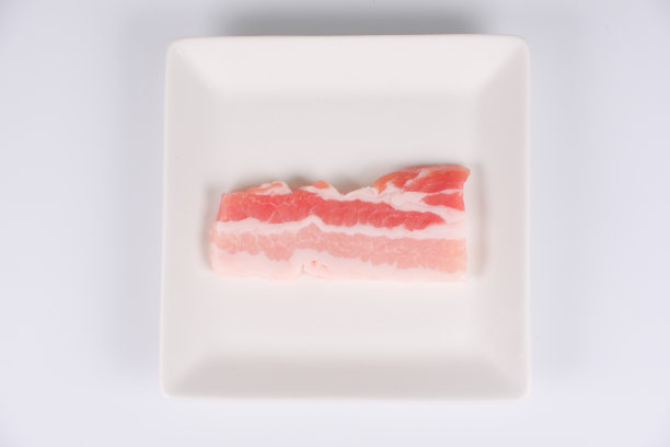 一张生排骨，特写照片图片下载