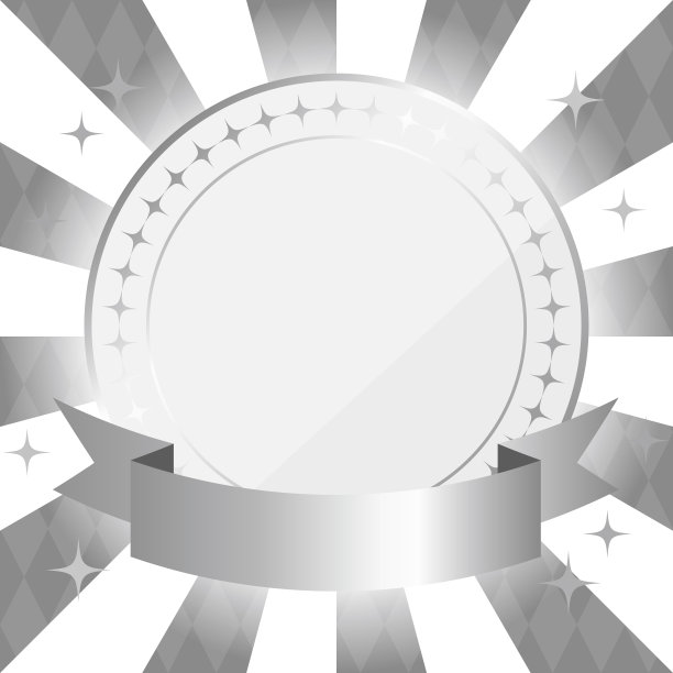 徽章和集中的线条图片下载