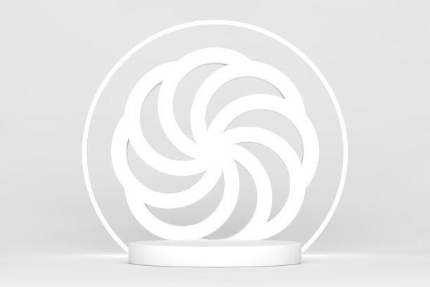 空白的场景，空荡荡的产品展示舞台图片下载