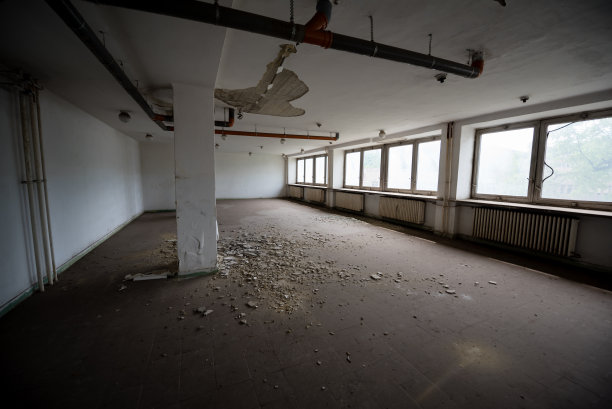 废弃的大楼黑暗图片下载