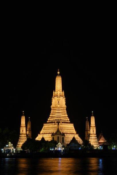 泰国曼谷的阿仑寺。图片下载