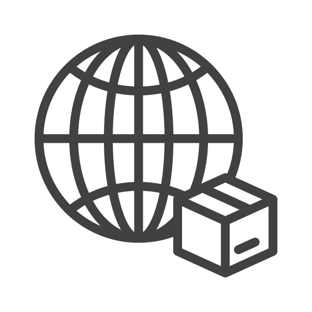 全球交货线图标图片下载