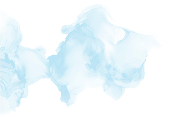 浅蓝色水彩丙烯酸大理石背景图片下载