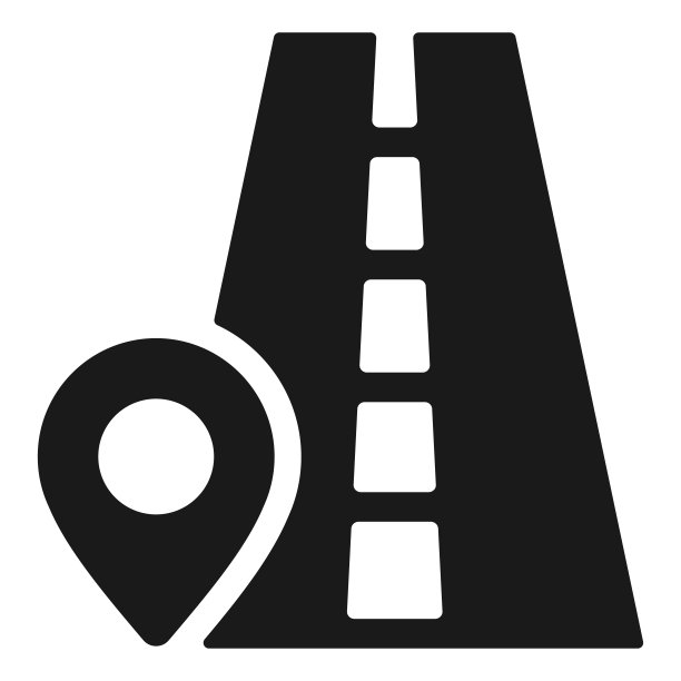 路线地图图标图片下载