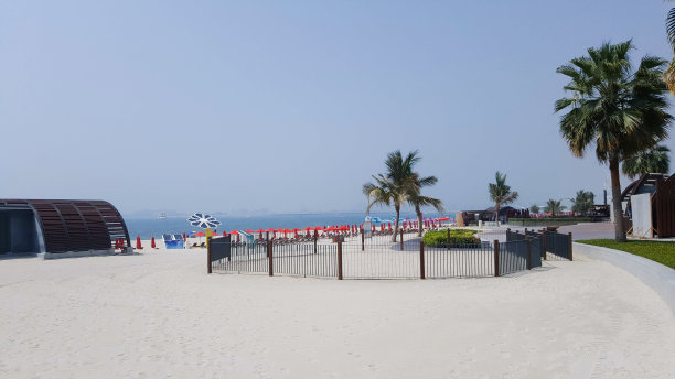 迪拜海滩全景图片下载