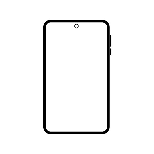 移动电话矢量插图孤立在白色背景。智能手机图标平面风格。图片下载