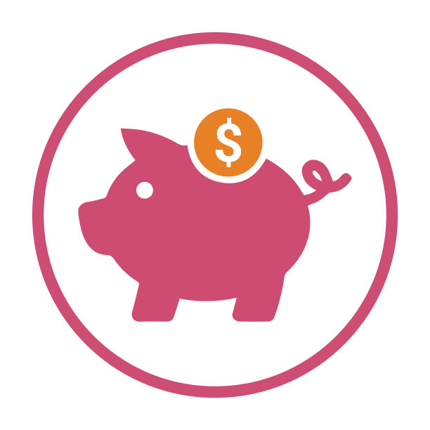 美元，钱，储蓄罐，储蓄图标图片下载