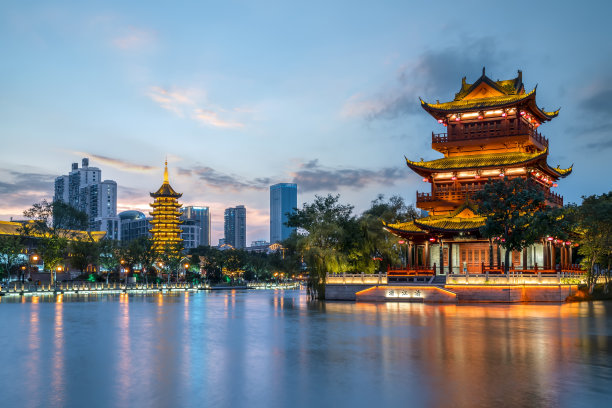 江苏淮安市夜景图片下载