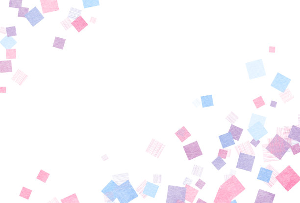 彩色铅笔样方形图案背景材料图片下载