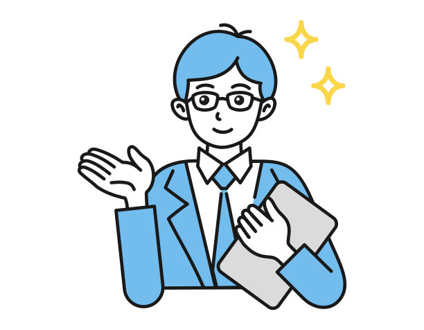 给予指示和解释的人。业务的人。白色背景上的矢量图插图。图片下载