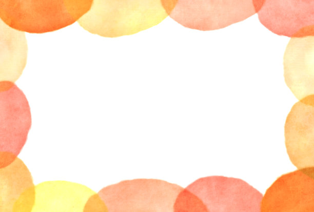 美丽和简单的框架插图在水彩风格图片下载