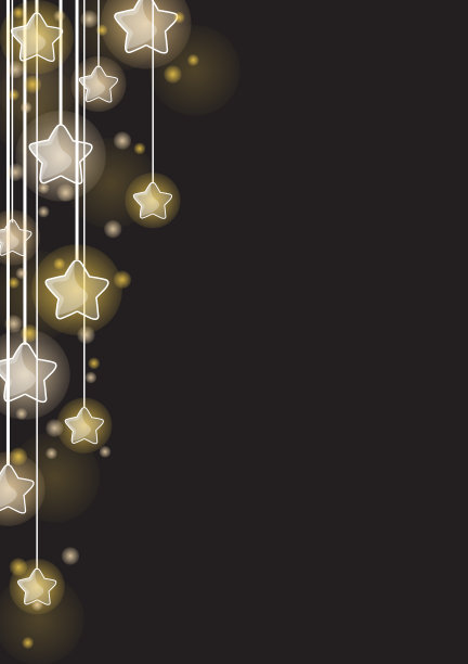 星形派对灯架，用于夜间派对图片下载