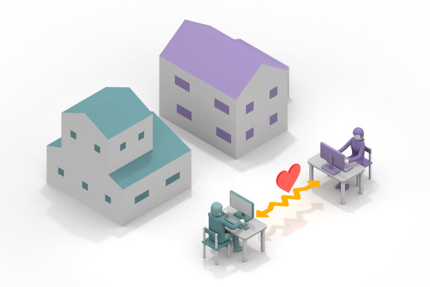 找一个结婚伴侣。在电脑屏幕上找到你的爱人。在家结婚。与许多人联系。图片下载