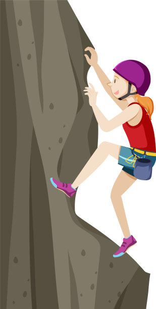 人们在户外攀岩图片下载