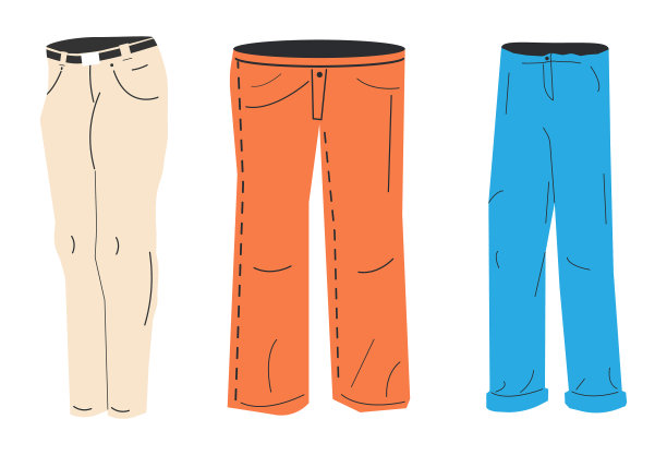 女牛仔裤模特系列图片下载