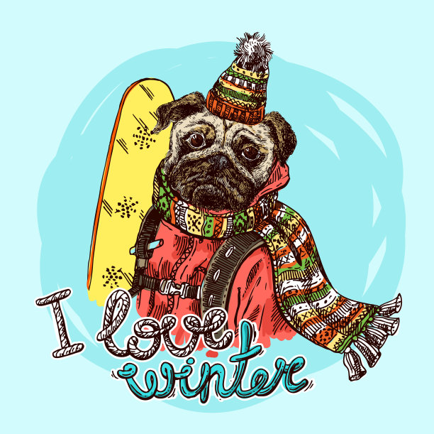 我爱冬天图片下载