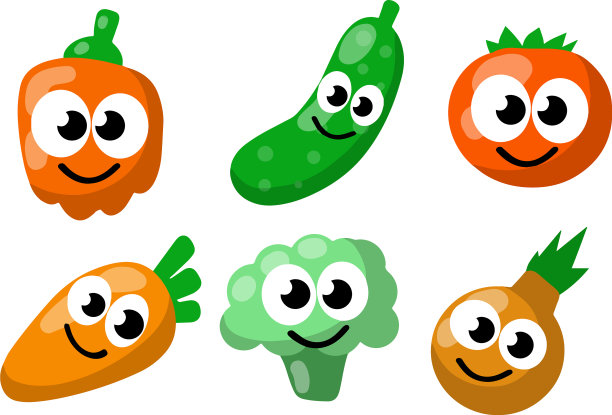 成套蔬菜收获图片下载