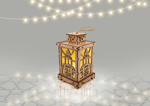 斋月和开斋节问候概念背景图片下载