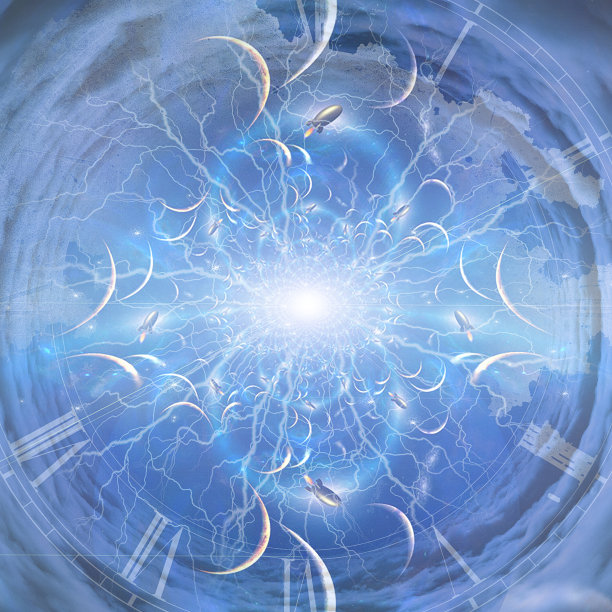 超现实隧道在永恒的空间图片下载