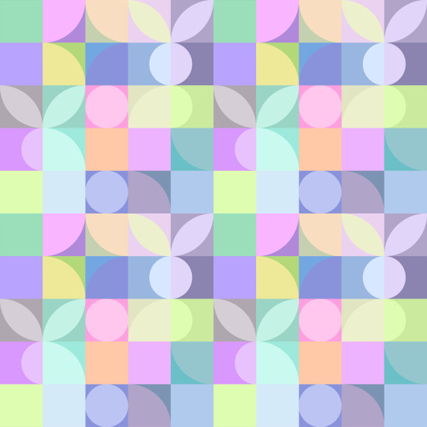 复活节兔子的轮廓简单的几何形式，当代艺术无缝图案图片下载