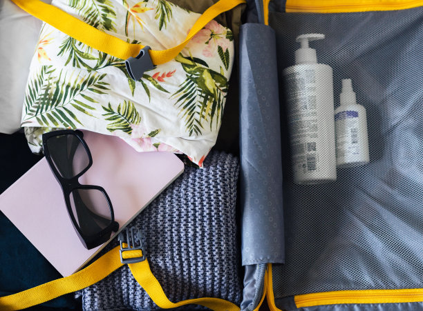 把东西装进手提箱图片下载