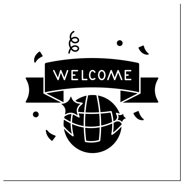 欢迎派对符号图标图片下载