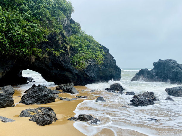中国海南岛的海湾图片下载