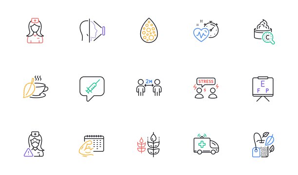 薄荷袋，脸id和胶原蛋白皮肤线图标的网站，打印。为设计。向量图片下载