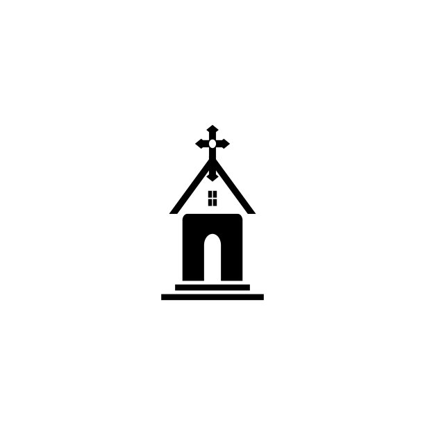 教堂图标标志图片下载