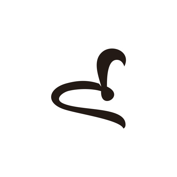 字母DC简约曲线设计Logo图片下载
