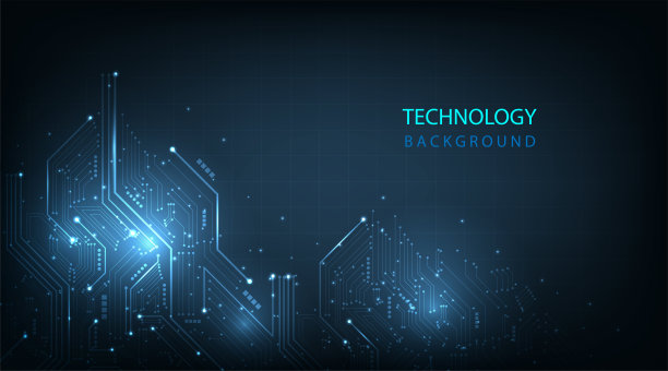 电路板技术背景设计。图片下载