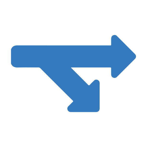 方向性，交互弧形前进，导航，两种方式图标图片下载