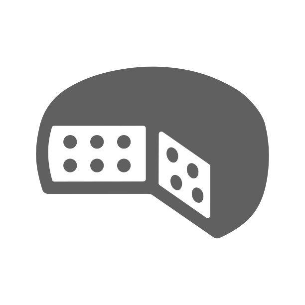 WebCheese、奶制品图标。灰色的矢量图形。图片下载