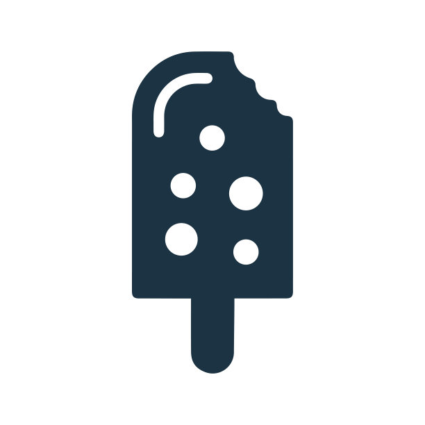 奶油，食物，棍子图标。简单的可编辑矢量插图。图片下载