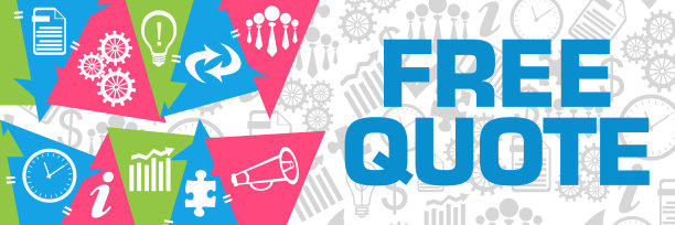 免费引用彩色三角形商业符号水平图片下载