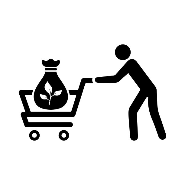 农业、汽车、快递图标黑色设计图片下载