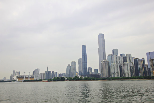 广东省广州珠江新城城市建筑图片下载