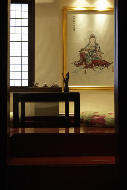 典雅的茶室图片下载