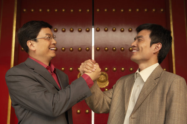 商务伙伴握手图片下载