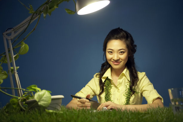 商务女士工作图片下载