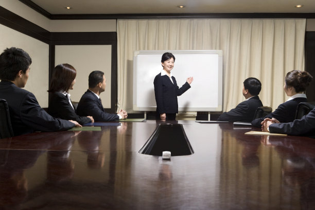 商务人士开会图片下载