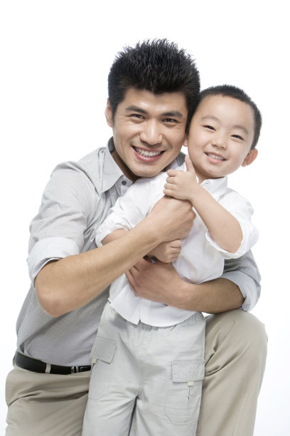 父子在一起玩耍图片下载