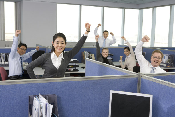 祝贺成功的商务团队图片下载