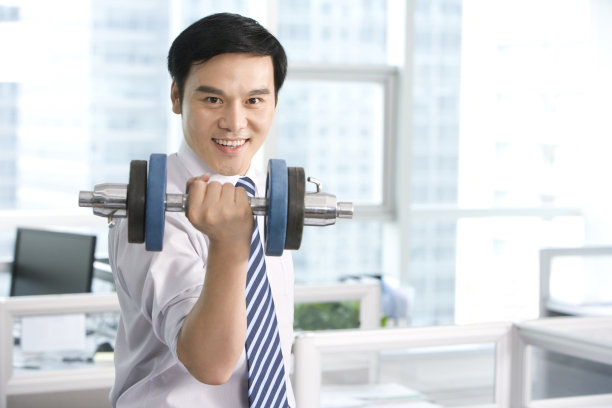商务男士锻炼图片下载