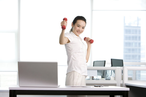 商务女士锻炼图片下载