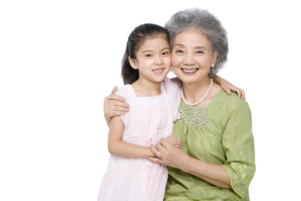 奶奶和小孩图片下载