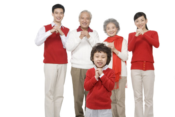 快乐家庭过新年图片下载