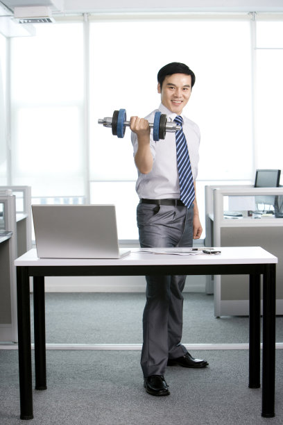 商务男士锻炼图片下载