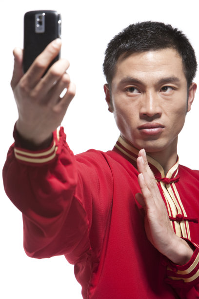 中国武术和手机图片下载