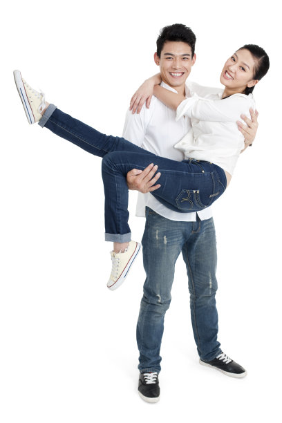 甜蜜青年情侣图片下载